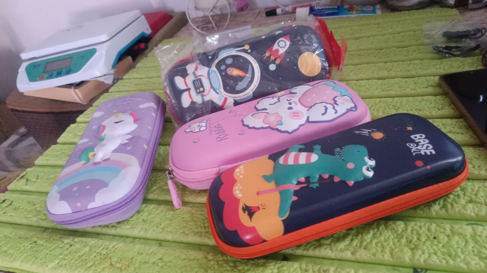 Pencil Box / Kids School Supply Organizer Students Stationery Box (1 Pc / Mix Design) Pencil Box / Kids School Supply Organizer Students Stationery Box (1 Pc / Mix Design)